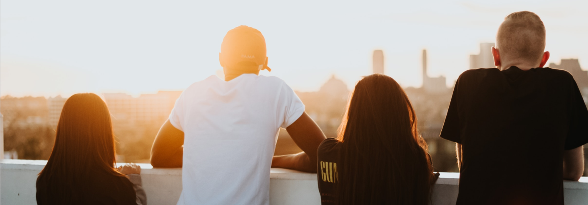 People In Sunset